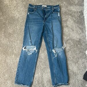 90s straight ultra high rise